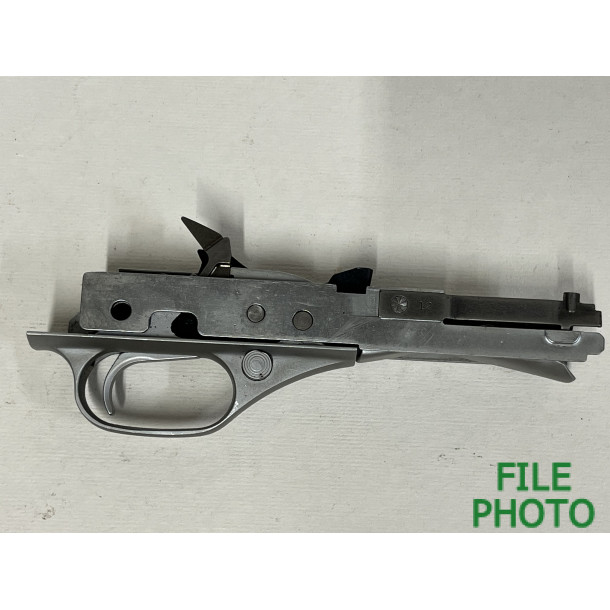 Trigger Guard Assembly - 12 Gauge - 2 3/4" Chamber - Metal -Satin Chrome Finish- Original Trigger Guard Assembly - 12 Gauge - 2 3/4" Chamber - Metal -Satin Chrome Finish- Original
